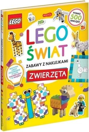 Lumea LEGO – distracție cu autocolante: animale