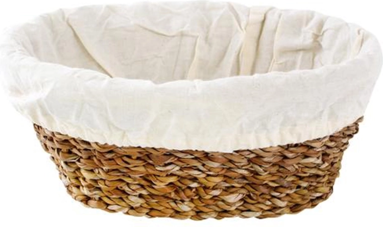 Coș cu căptușeală din iarbă de mare 27 × 20 × 10 cm