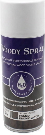 Baiț și grund profesional pentru lemn, pentru utilizare la exterior, abanos, 400 ml