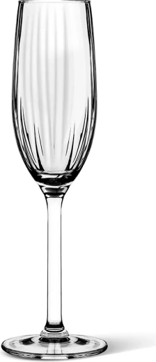 Pahare pentru șampanie Plisse 210 ml, 4 buc.