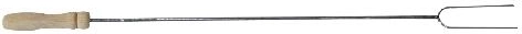 Înțepător metalic universal cu mâner din lemn, 95 cm