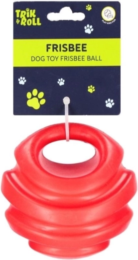 Frisbee roșu pentru câine