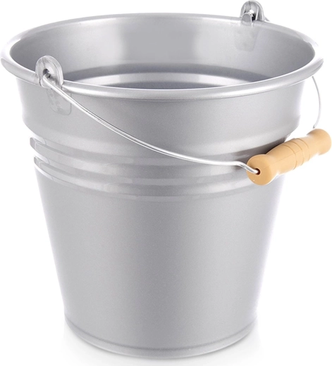 Găleată gri din plastic 10 l