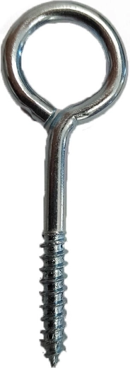 Ochet închis cu filet, zincat, 20 × 10 × 3 mm (400 buc)