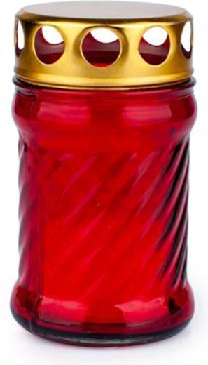 Lumânare de cimitir din sticlă Provence – durată 8 ore