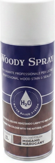 Baiț profesional și grund pentru lemn pentru utilizare la exterior, mahon, 400 ml