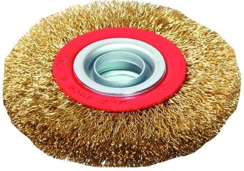 Perie circulară rotativă 150 mm, sârmă ondulată 0,3 mm FESTA