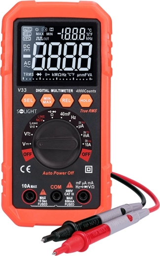 Multimetru digital Solight V33