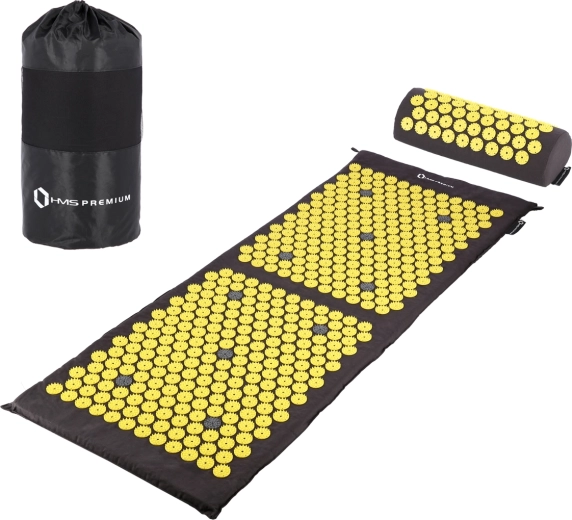 Set de acupresură HMS Premium AKM04, negru