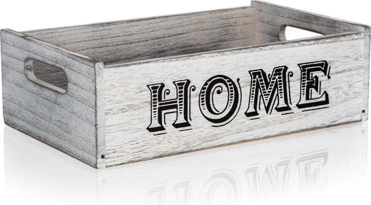 Cutie decorativă din lemn HOME 29 × 18 × 9 cm
