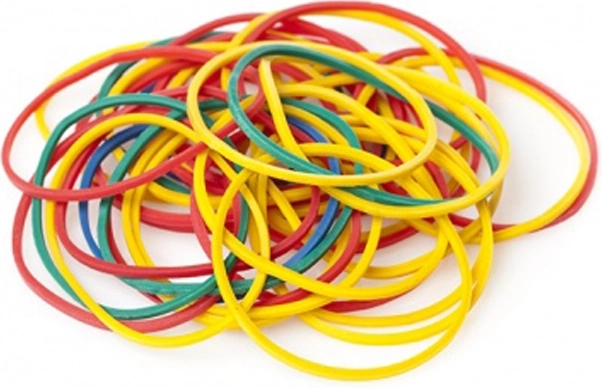 Elasticuri colorate – set de 100 bucăți