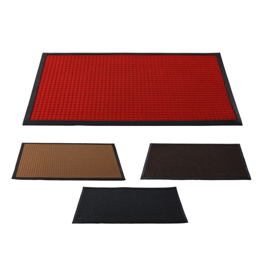 Covor de intrare din cauciuc cu suprafață din polipropilenă 60 × 90 cm