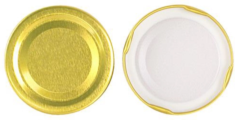 Capace pentru borcane de conservare 58 mm, 10 buc