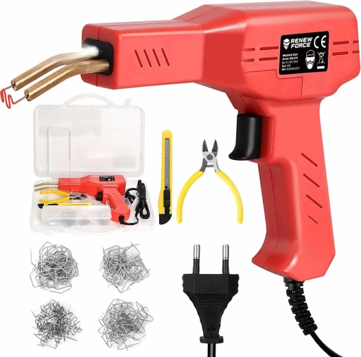 Renew Force aparat de sudură pentru plastic pentru repararea fisurilor (hot stapler) 50 W