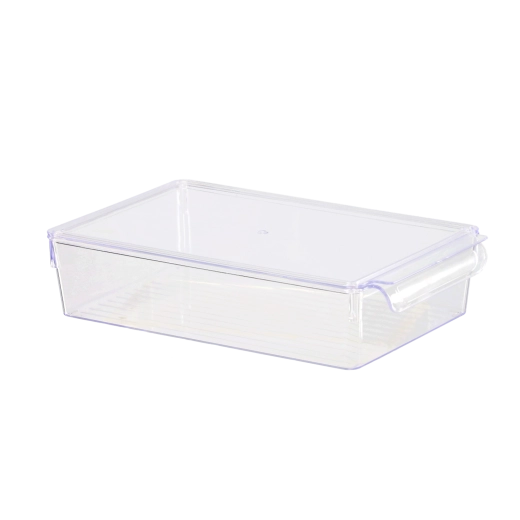 Organizator de bucătărie pentru frigider cu capac 32,5 × 20 × 7,5 cm