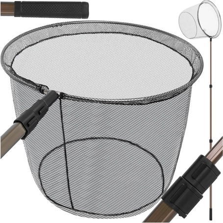 Minciog telescopic de pescuit 335 cm TRIZAND cu plasă adâncă 48 cm