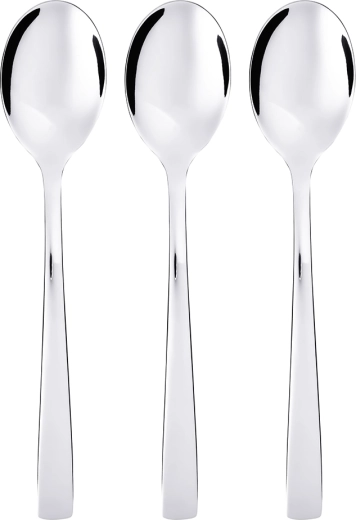 Future set de 3 linguri de masă din oțel inoxidabil