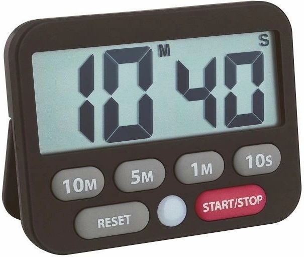 Cronometru și temporizator digital TFA, negru
