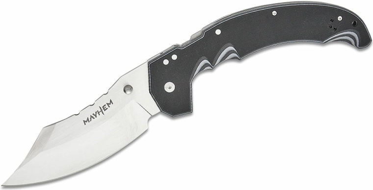 Cold Steel Mayhem Black cuțit pliabil de buzunar mare 15,2 cm G10