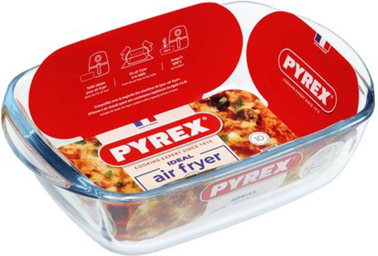 Tavă termorezistentă din sticlă PYREX 1,2 l