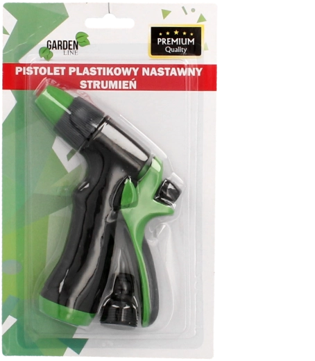 Pistol de grădină din plastic cu jet reglabil