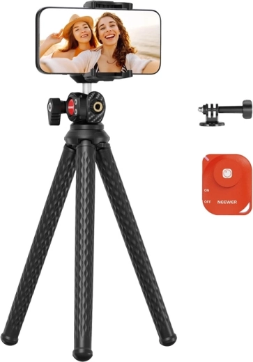 Neewer TP34 trepied flexibil pentru telefon, aparat foto și cameră de acțiune