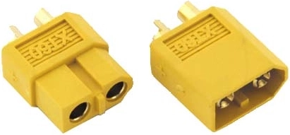 Pereche de conectori de alimentare XT60 (mufă + tată)