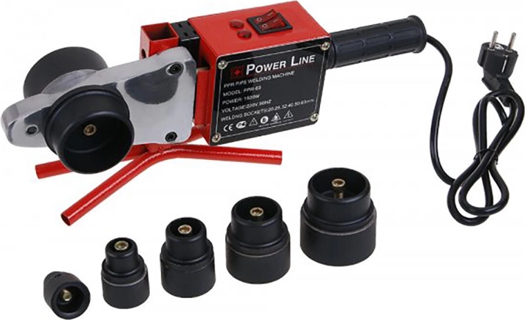 Aparat de sudură polifuziune FESTA 750/1500 W cu set de adaptoare