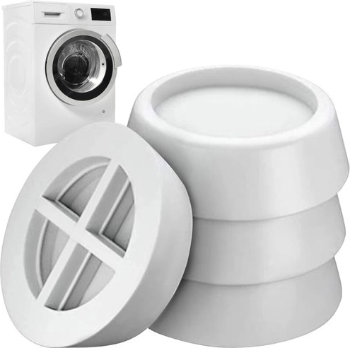 Tampoane antivibrație antiderapante pentru mașina de spălat și electrocasnice – 4 buc. RUHHY