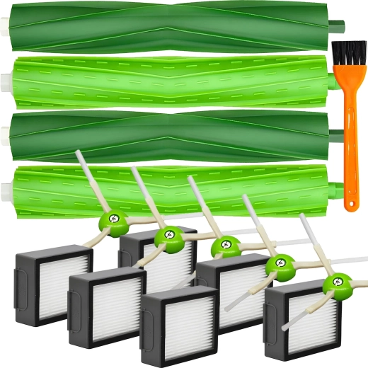 Set de perii și filtre HEPA pentru iRobot Roomba e4–e7, i3–i8 și j7