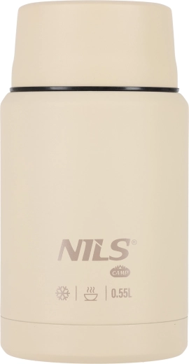 Termos pentru mâncare Nils Camp NC3807 bej 550 ml