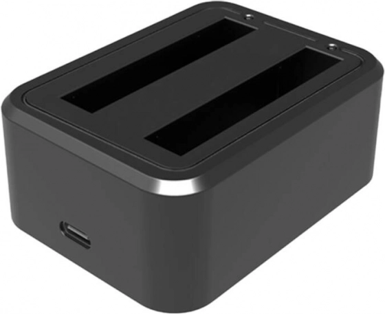 Încărcător USB cu două sloturi PULUZ pentru Insta360 X3