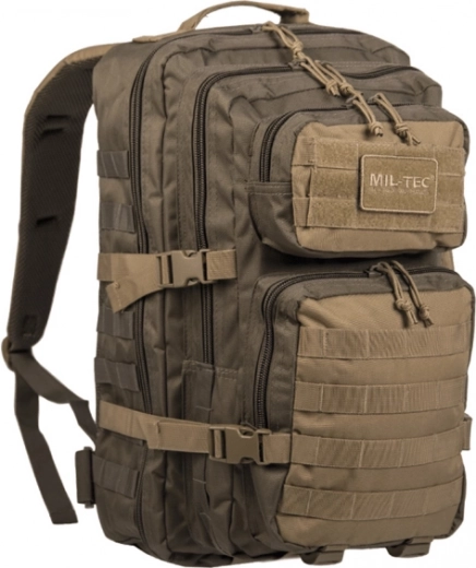 Mil-Tec US Assault Pack Ranger Large rucsac tactic 36 l olive/coyote