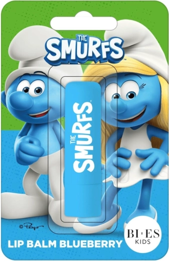 Balsam de buze pentru copii cu aromă de afine SMURFS