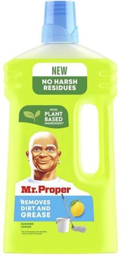 Mr. Proper detergent universal pentru pardoseli, lămâie, 1 l