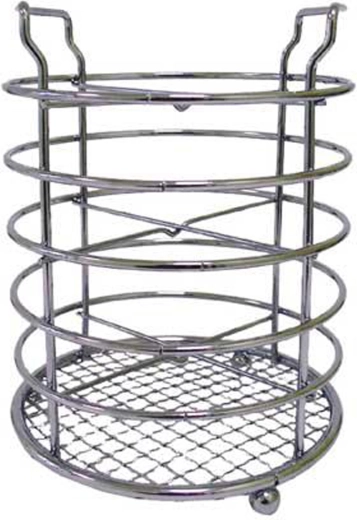 Suport pentru tacâmuri din metal cromat 11 × 14,7 cm