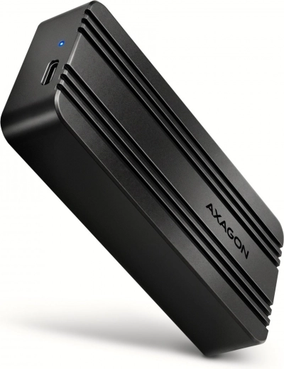 Axagon EEM2-40G Armored carcasă externă din aluminiu blindată USB4 pentru SSD M.2 NVMe 40 Gb/s