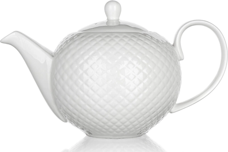 Ceainic ceramic Diamond 1,13 l alb