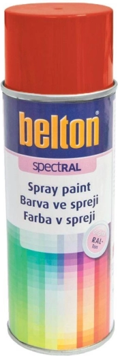 Vopsea spray Belton RAL 3020 roșu lucios 400 ml