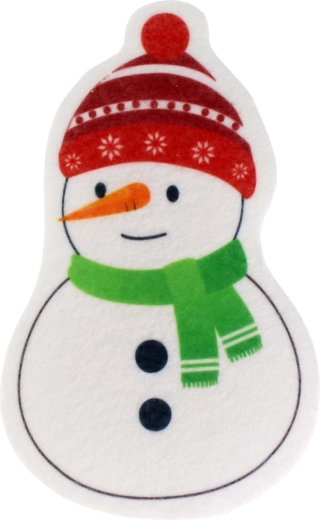 Burete pentru vase Om de zăpadă 8 × 12,9 × 3 cm