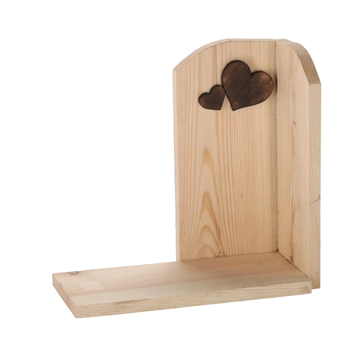 Suport din lemn pentru lumânare și compoziție florală