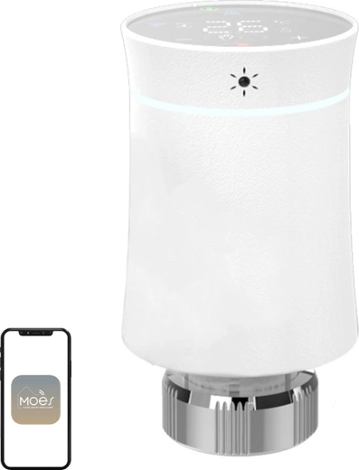 Cap termostatic inteligent Moes cu atingere ZigBee BY100