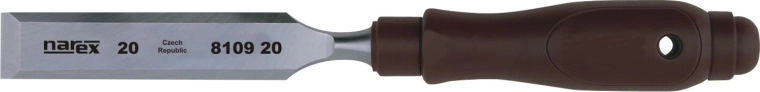 Daltă plată cu mâner din plastic 22 mm