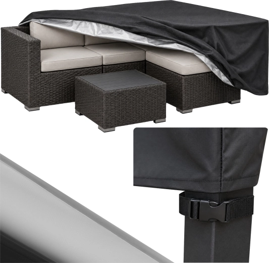 Husă de protecție impermeabilă Gardlov pentru mobilier de grădină 205 × 160 × 70 cm - 1 bucată