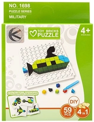 Puzzle de asamblare 59 piese - 1 bucată