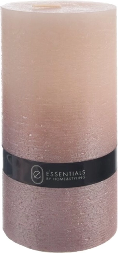 Lumânare decorativă DIP DYE bicoloră 7 × 14 cm, 320 g