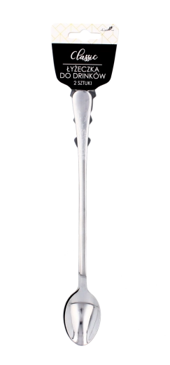 Set de lingurițe barmanstice pentru amestecat Classic, 20,5 cm, inox, 2 buc.