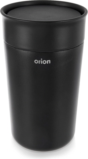 Cană termică din oțel inoxidabil neagră 350 ml