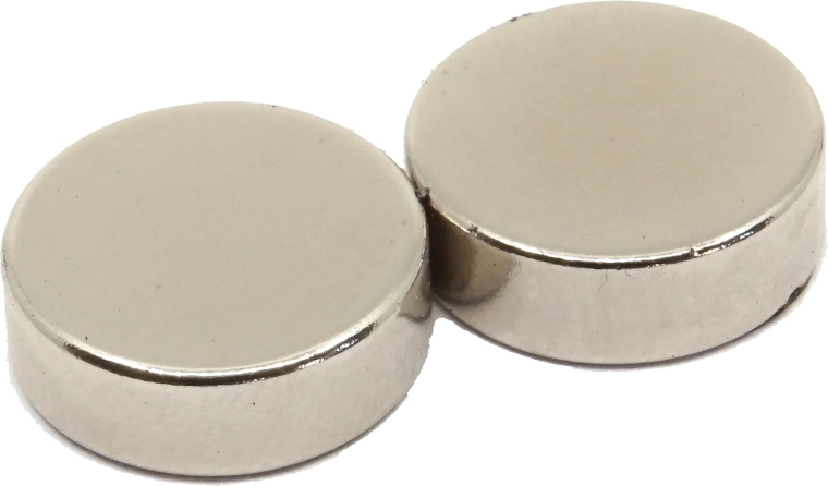 Cilindru neodim 15 × 5 mm (2 buc)