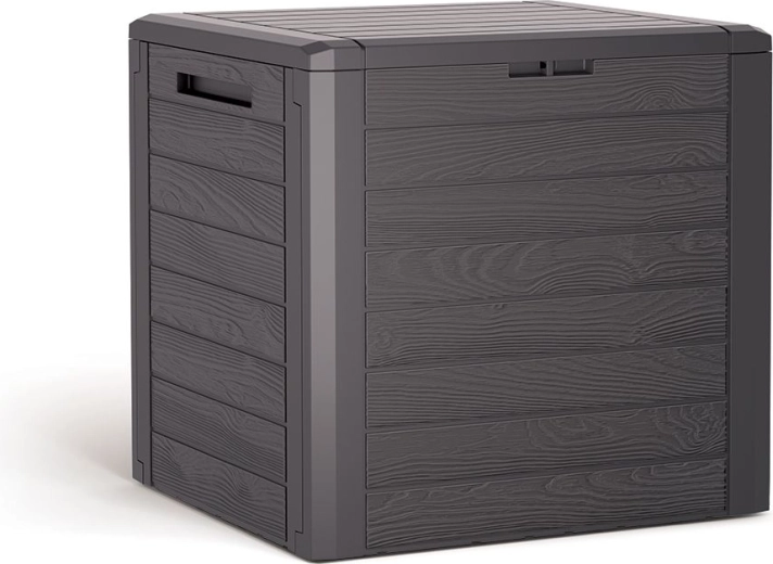 Cutie de depozitare pentru grădină WOODEBOX 140 l umbra